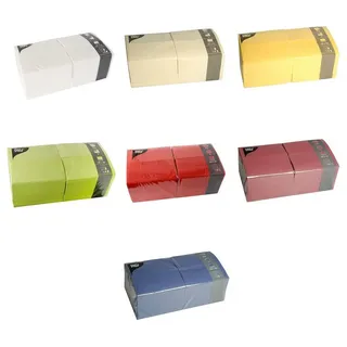 Papstar 250 Servietten, 3-lagig 1/8-Falz, 33 x 33 cm, dreilagig, ideal geeignet für Gastronomie, Haushalt oder Feste, FSC-zertifiziertes Material, 14234 Papstar Bistroservietten, 330 330 mm, weiß