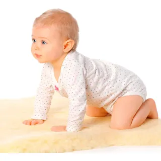 Hofbrucker Baby Lammfell Merino gelb