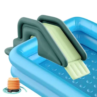 Aufblasbare Pool-Wasserrutsche – Rutsche über den Poolboden, aufblasbarer Schwerlast-Wasserrutsche | Outdoor-Wasserspielrutsche, Poolrutsche im Hinterhof, t