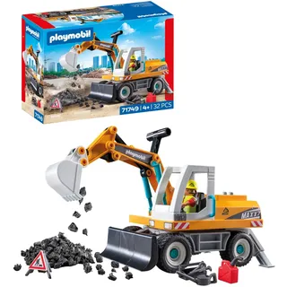 Playmobil Action Großer Bagger 71749