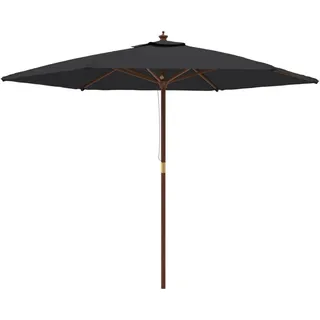 furnicato 299 x 299 cm Schwarz