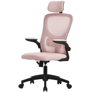 ML-Design Bürostuhl Chefsessel Rosa