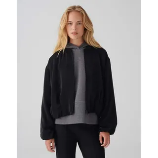 Opus Damen Blazer | Blouson JALETTA Regular aus Viskose Mix Black, 42 - 42