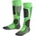 Skisocken vivid green 23-26