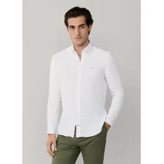Hackett London Hemd Weiß S