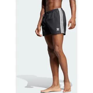 adidas Adicolor 3-Streifen 5-Inch Badeshorts - Black - L