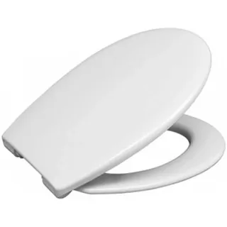 Hamberger WC Sitz Comfort weiß Edelstahl Bügelbefestigung Toilettendeckel 527970