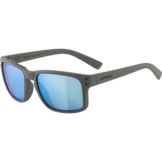 ALPINA KOSMIC - Verspiegelte und Bruchsichere Sonnenbrille Mit 100% UV-Schutz Für Erwachsene, moon-grey matt, One Size