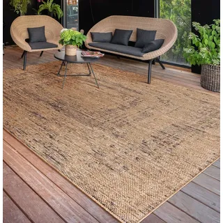 Paco Home Outdoor Teppich 120 x 160 cm Beige