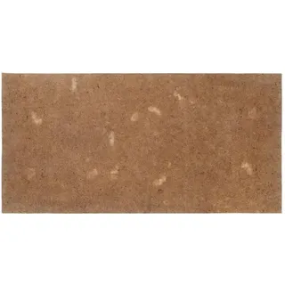 vidaXL Matratzenauflage 90 x 200 cm braun