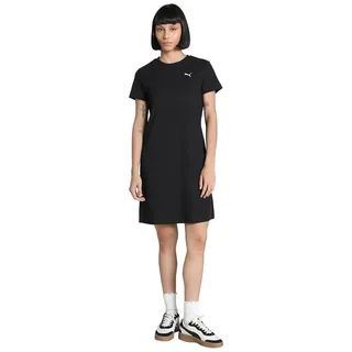 Puma Elevated Bodycon Rib Dress Kleid Schwarz S