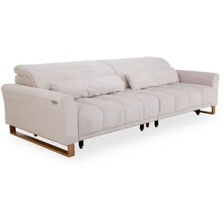 SANSIBAR LIVING Sofa Megasofa SANSIBAR SKEDA BHT 280x108x118 cm Bigsofa Couch Riesensofa beige