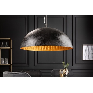 riess-ambiente Hängeleuchte GLOW 70cm schwarz / gold, ohne Leuchtmittel, Wohnzimmer · Metall · Esszimmer · Modern Design schwarz