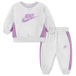 Nike Unisex Kids NKN FT COLOR BLOCKED CREW Set Blender, bunt, 5 años