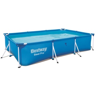 Bestway Steel Pro Swimming Pool mit Stahlrahmen 300x201x66 cm 56404