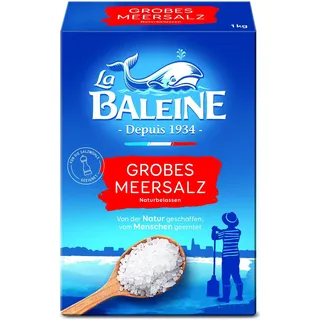 la-baleine La Baleine Grobes Meersalz 1 kg unbefüllt