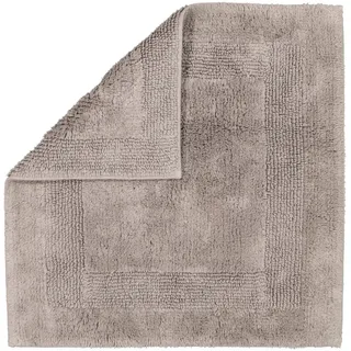 CAWÖ Wende-Badteppich Graphit 60 x 60 cm
