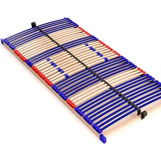 Lattenrost Fix Sleep Best 42®, Schlummerparadies, Kopfteil nicht verstellbar, Fußteil nicht verstellbar, aus 100% BUCHE, 10 Jahre Garantie, SCHULTERFRÄSUNG, unmontiert 70 cm x 200 cm x 7,5 cm