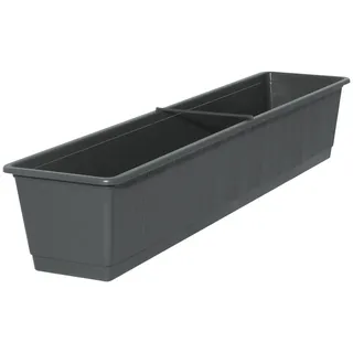 geli Blumenkasten Standard 80 x 17,5 x 14,5 cm anthrazit