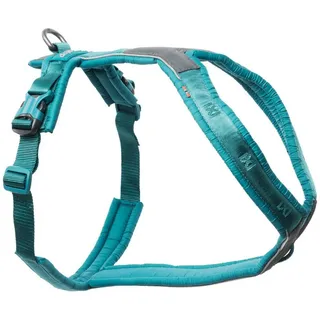 Non-stop dogwear Hunde-Geschirr Hundegeschirr Line Harness 5.0 türkis Größe: 6 / Brustumfang: 56 - 87 cm Halsumfang: 40 - 47 cm