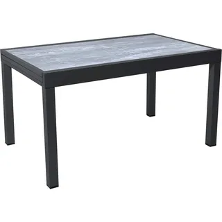 Habitat et Jardin Lagos 140/280 x 90 x 76 cm Grau