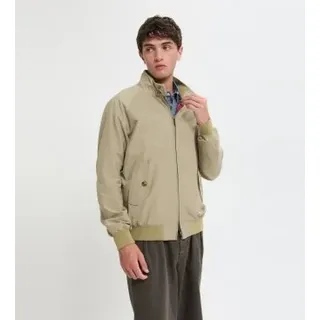Baracuta für Herren. BRCPS3001UT3124 Beige Harrington G9 Jacke (L), Lässig, Polyester