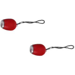 DOITOOL 2 Mini Tragbare Led-projektionsuhr Kunststoff Digitaler Zeitwecker für Schlafzimmer Reise Kompakt und Stilvoll