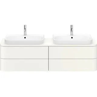 Duravit Waschtischunterschrank 4 Schubkästen 160 x 40,8 x 40,8 cm Weiß Seidenmatt