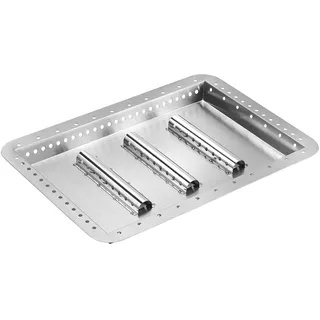 Grillflame G421-0200-W1 Holzkohlewanne Grill Ersatzteil für Charbroil Gas2coal 3 Brenner Hybrid Gasgrill 463340516 463370519 463336818 463370518 463341918 Aschenbecher Grill Holzkohlepfanne Grillteile