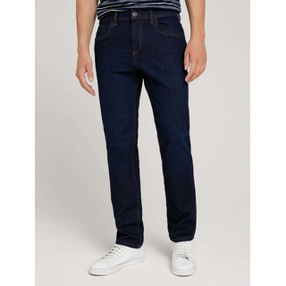 TOM TAILOR Slim-fit-Jeans Regular Slim Fit Jeans Basic Stretch Raw Hose JOSH 4659 in Blau blau 36W / 32L