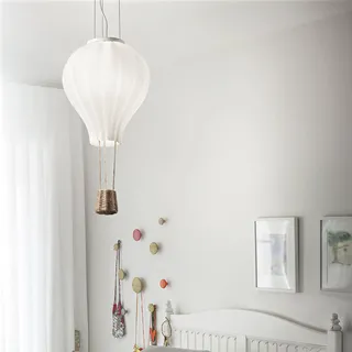 Ideal Lux Dream Big 1-flg. 42 cm rund weiß Glas