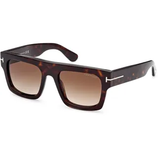 Tom Ford FT 0711 DARK HAVANA/LIGHT BROWN SHADED 53/20/145 Unisex