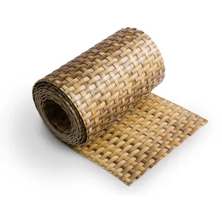 zaun|zu® Sichtschutzstreifen 2,55 m Stroh Rattan