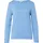 Longpullover Strickpullover Blau S