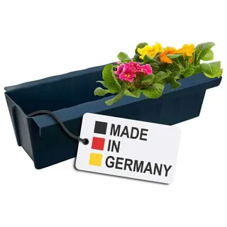 BURI Europaletten Blumenkasten Anthrazit Pflanzkasten zum An- & Einhängen Blumentopf