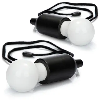 COM-FOUR LED Hängelampe 2-flg. kabellos schwarz