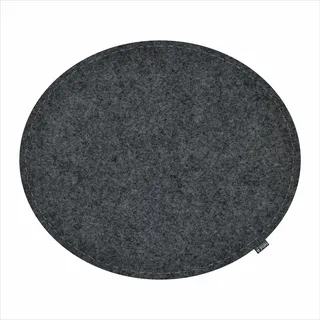 Feltd. Eco Filz Kissen Kissen geeignet für Fritz Hansen/Arne Jacobsen Serie 7 Stuhl (Modell 3107) - gepolstert - Comfort mit Antirutschbeschichtung (Shadow (anthrazit))