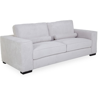 Sofa 3 Sitzer HARPER HEALY (BHT 217x103x84 cm) BHT 217x103x84 cm weiß Couch Einzelsofa Zweier Dreier Sitzer - weiß