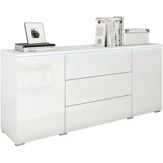 P & B Sideboard Vera 150 x 67,9 x 39,5 cm Weiß