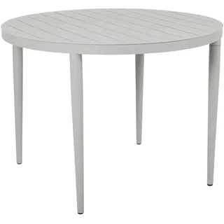 Brafab Bigby Gartentisch Ø 100 x 73 cm Grau