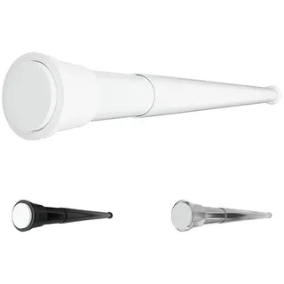 Aquabad Duschvorhangstange Teleskop 105-180 cm weiß