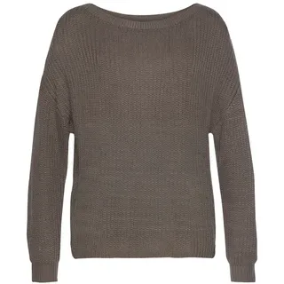 LASCANA Strickpullover grau 32/34