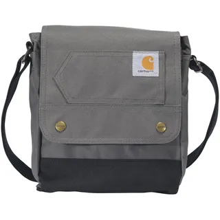 Carhartt Unisex Messenger Bag Crossbody Snap Bag, grau, Einheitsgröße - Einheitsgröße