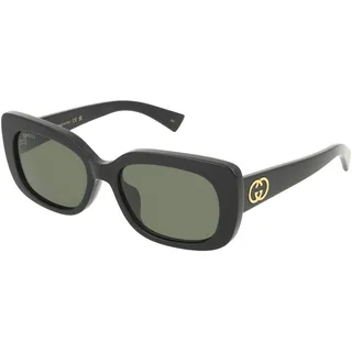 Gucci GG1979SK Damen-Sonnenbrille Vollrand Eckig Acetat-Gestell, schwarz