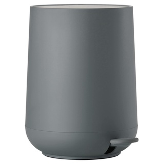 Zone Denmark Nova Mülleimer fürs Bad, Kosmetikeimer, Abfalleimer fürs Badezimmer, Durchm. 20,5 cm, Höhe 23,5 cm, Fassungsvermögen 3 Liter, Grau