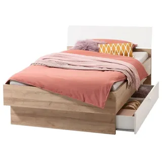 Composad Funktionsbett Globo 120 x 200 cm Holzoptik Riviera Eiche
