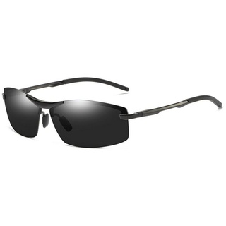 PACIEA Sonnenbrille Sonnenbrille Sportbrille Herren polarisiert 100% UV400 Schutz Leicht schwarz