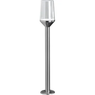 Ledvance LED Stehleuchte und Wegeleuchte für E27 Leuchtmittel, Design Leuchte in Kelchoptik für Außen, 80cm Höhe, Edelstahl, ENDURA CLASSIC CALICE 80CM E27, 4058075478015