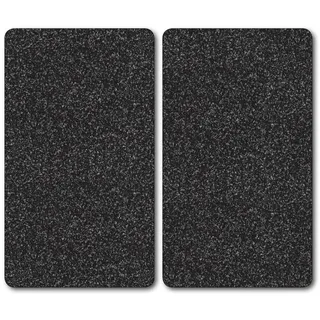 KESPER Herdabdeckplatte Multi-Glasschneideplatte 30x52 cm schwarz
