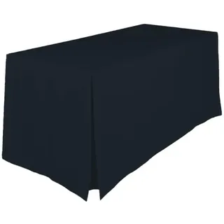 Gastro Uzal Konferenz Tischhusse Hamburg (Schwarz, 180 x 80 cm)